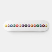 Pool Balls / Billiards: aangepast skateboard (Horizontaal)