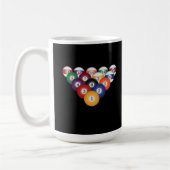 Pool Balls / Billiards: Coffee Mugs Koffiemok (Links)