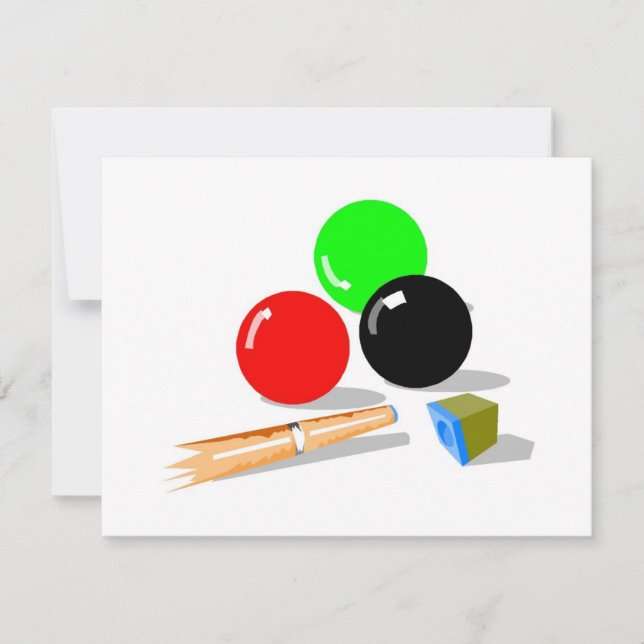 Pool Balls en Stick (Voorkant)