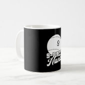 Pool Biljart Cue 8-Ball Biljart Biljart Koffiemok (Voorkant links)
