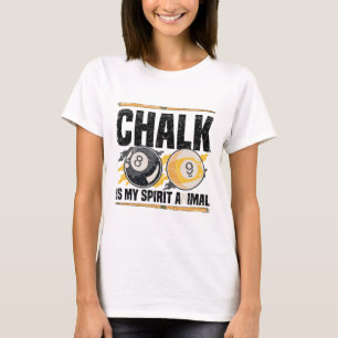 Pool Biljart Snooker Cue Speler 13 T-shirt