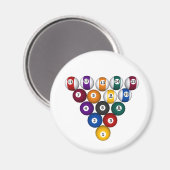 Pool: Billiardbalken: Billiards: Magneet (Voorkant / Achterkant)