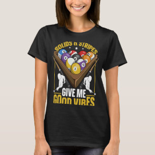 Pool Billiards Cue Game voor een Billiardspeler T-shirt