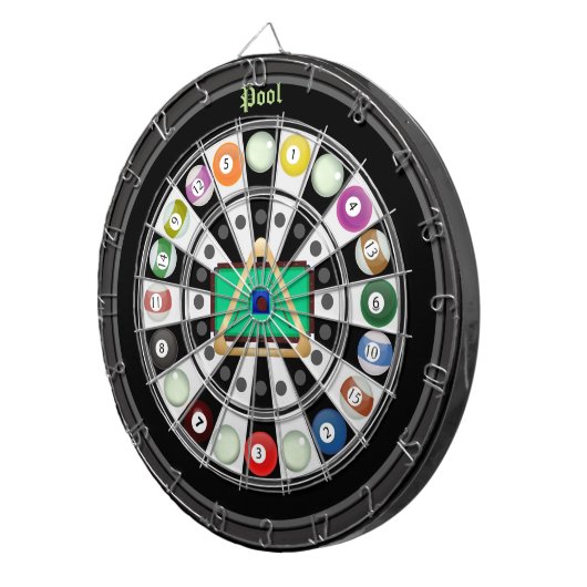 Pool/Billiards Multi-Target 2.0-dartboard Dartbord (Voorkant Rechts)