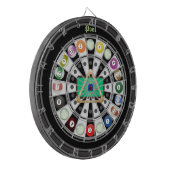Pool/Billiards Multi-Target 2.0-dartboard Dartbord (Voorkant Links)