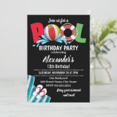 Pool Birthday Party (Staand voorkant)