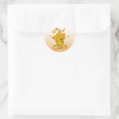 Pool Chick #10 Ronde Sticker (Tas)