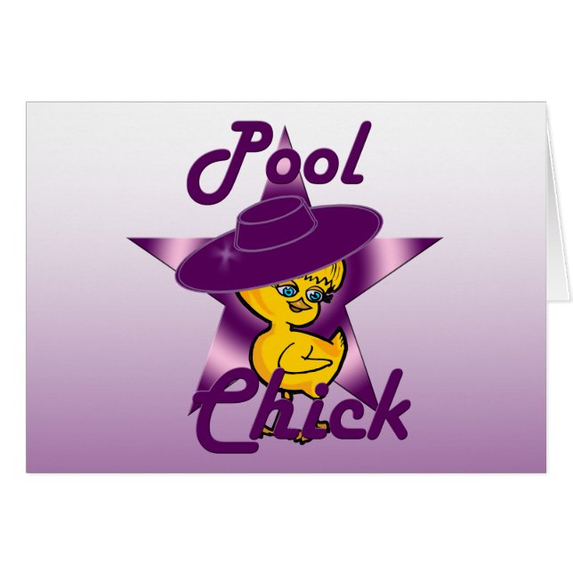 Pool Chick #9 (Voorkant Horizontaal)