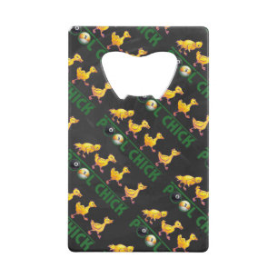 Pool Chick Kredietkaart Flessenopener