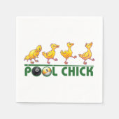 Pool Chick Servetten (Voorkant)