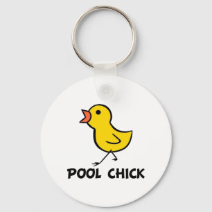 Pool Chick Sleutelhanger