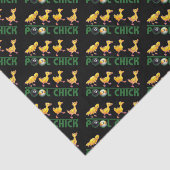 Pool Chick Tissuepapier (Detail)