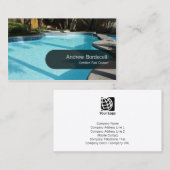 Pool Cleaner Visitekaartje Duidelijk Zwembad (Voorkant / Achterkant)