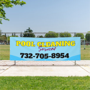 Pool Cleaning Services Aangepaste banner