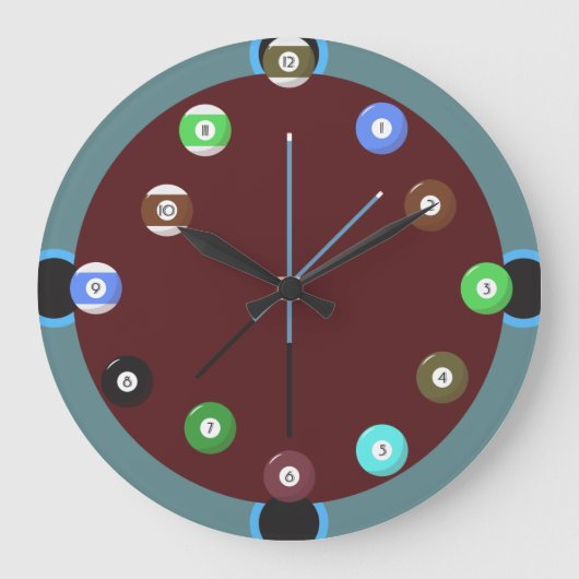Pool Clock Grote Klok (Voorkant)