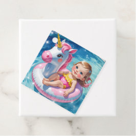 Pool Days Bedankjes Labels