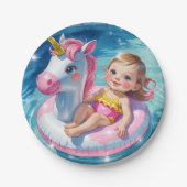 Pool Days Papieren Bordje (Voorkant)