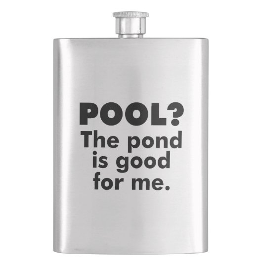 Pool? De Pond is goed voor mij. Flacon (Voorkant)