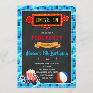 Pool filmstation in partijnummer kaart