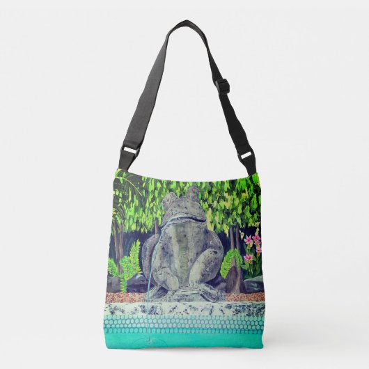 Pool Frog Crossbody Bag Tas (Voorkant)
