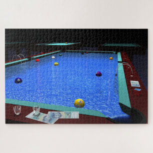 Pool Jigzaag Puzzle Legpuzzel