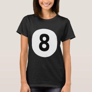 Pool LL 8 bijpassende biljart cadeau Easy Hallowee T-shirt