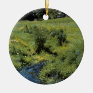 Pool Medfield door Dennis Miller Bunker, Vintage K Keramisch Ornament