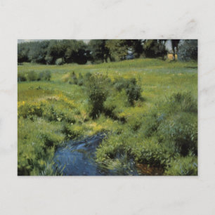 Pool Medfield van Dennis Miller Bunker,  kunst Briefkaart