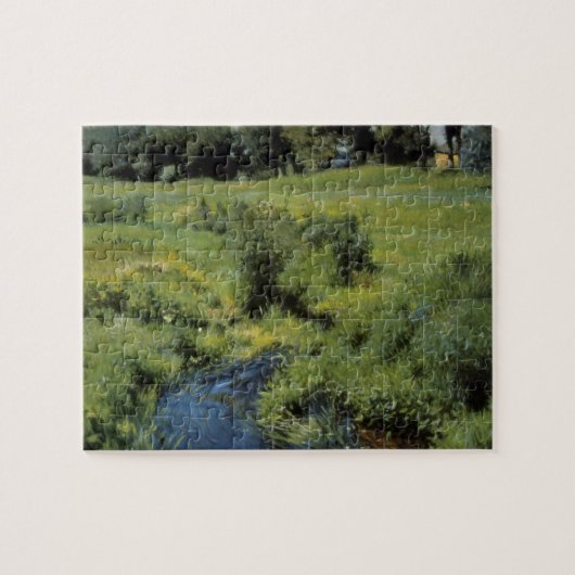 Pool Medfield van Dennis Miller Bunker,  kunst Legpuzzel (Horizontaal)