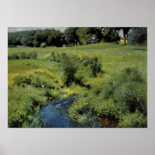 Pool Medfield van Dennis Miller Bunker, kunst Poster (Voorkant)