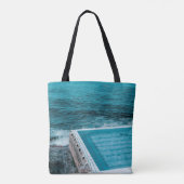 Pool nabij zee draagtas (Achterkant)