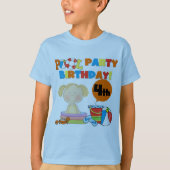 Pool Party 4th Birthday Tshirts et cadeaux (Devant)