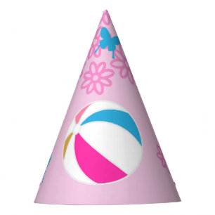 Pool Party 5e Verjaardag Meisje Mode Doll Summer Feesthoedjes