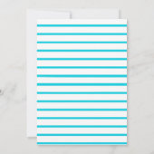 Pool Party 9e anniversaire Invitations (Dos)