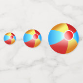 Pool Party Beach Ball Table Confetti (Devant)