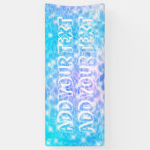 Pool party Beach party Summer party Tropisch feest Spandoek (Verticaal)