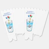 Pool Party Birthday Bedankdoosjes (Ongevouwen)