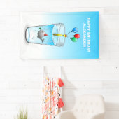 Pool Party Birthday Spandoek (Insitu)