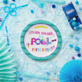 Pool Party Bord - Girl WH (Feest)