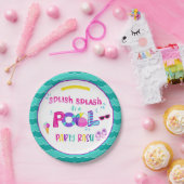 Pool Party Bord - Girl WH (Feest)