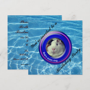 Pool party cavia kaart
