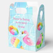 Pool Party Favors Gift Boxes Bedankdoosjes (Geopend)
