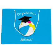 Pool Party Graduation Party Groot Cadeauzakje (Voorkant)