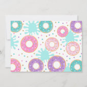 Pool Party Invitation Dunk Et Donuts Pool Party (Dos)