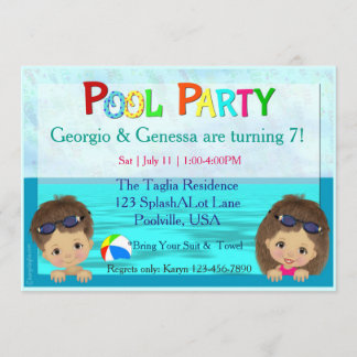 Pool Party Kaart