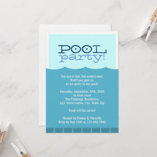 Pool Party Kaart