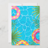 Pool Party Kaart (Achterkant)