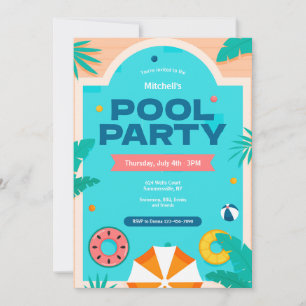 Pool Party Kaart