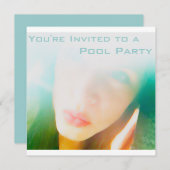 Pool Party Kaart (Voorkant / Achterkant)