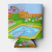 Pool Party Koelbox Blikjeskoeler (Voorkant)